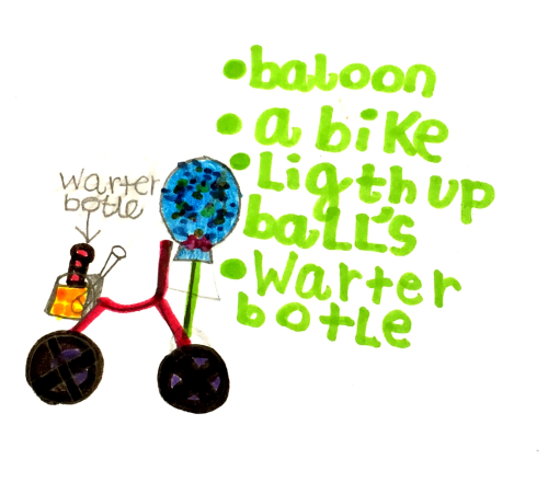 Light Up Balloon Bike : Little Inventors